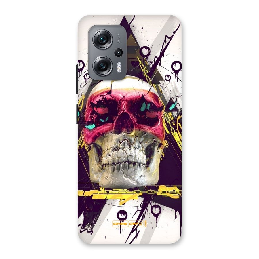 Abstract Skull Back Case for Redmi K50i