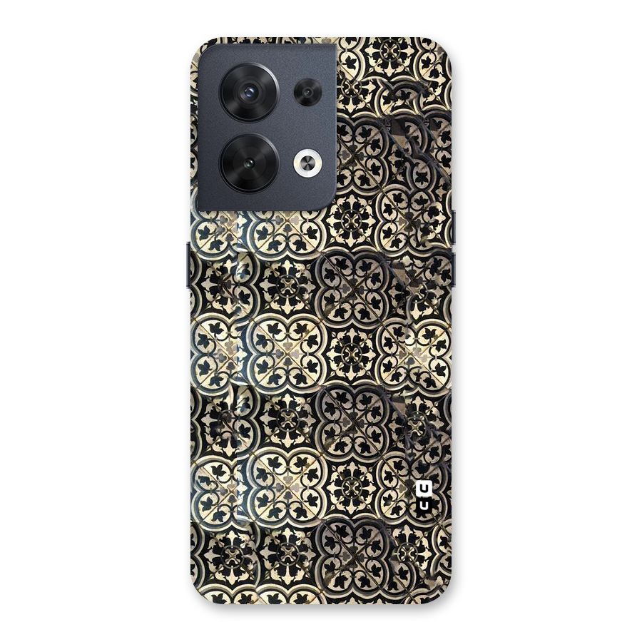 Abstract Tile Back Case for Oppo Reno8 5G