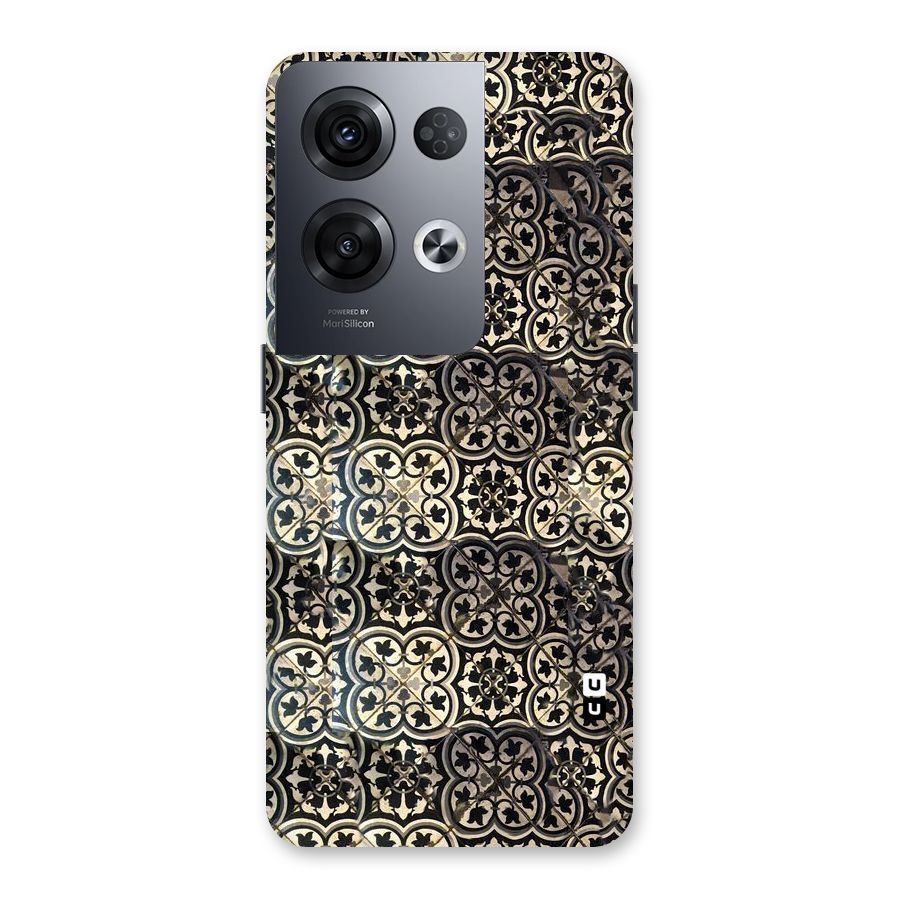 Abstract Tile Back Case for Oppo Reno8 Pro 5G