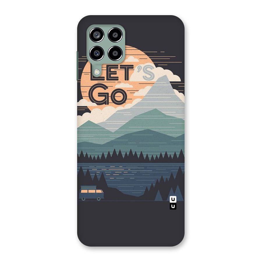 Abstract Travel Back Case for Galaxy M33