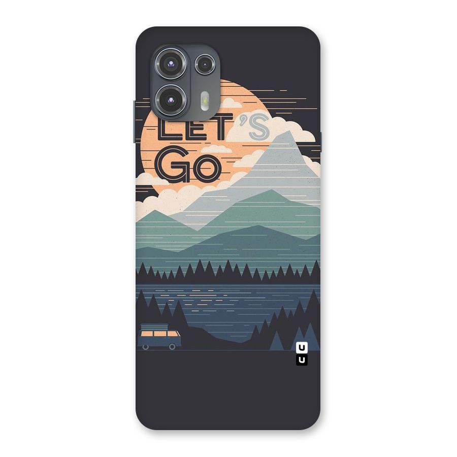 Abstract Travel Back Case for Motorola Edge 20 Fusion