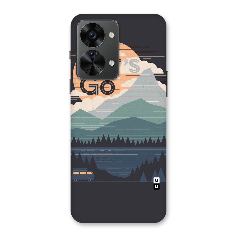 Abstract Travel Back Case for OnePlus Nord 2T