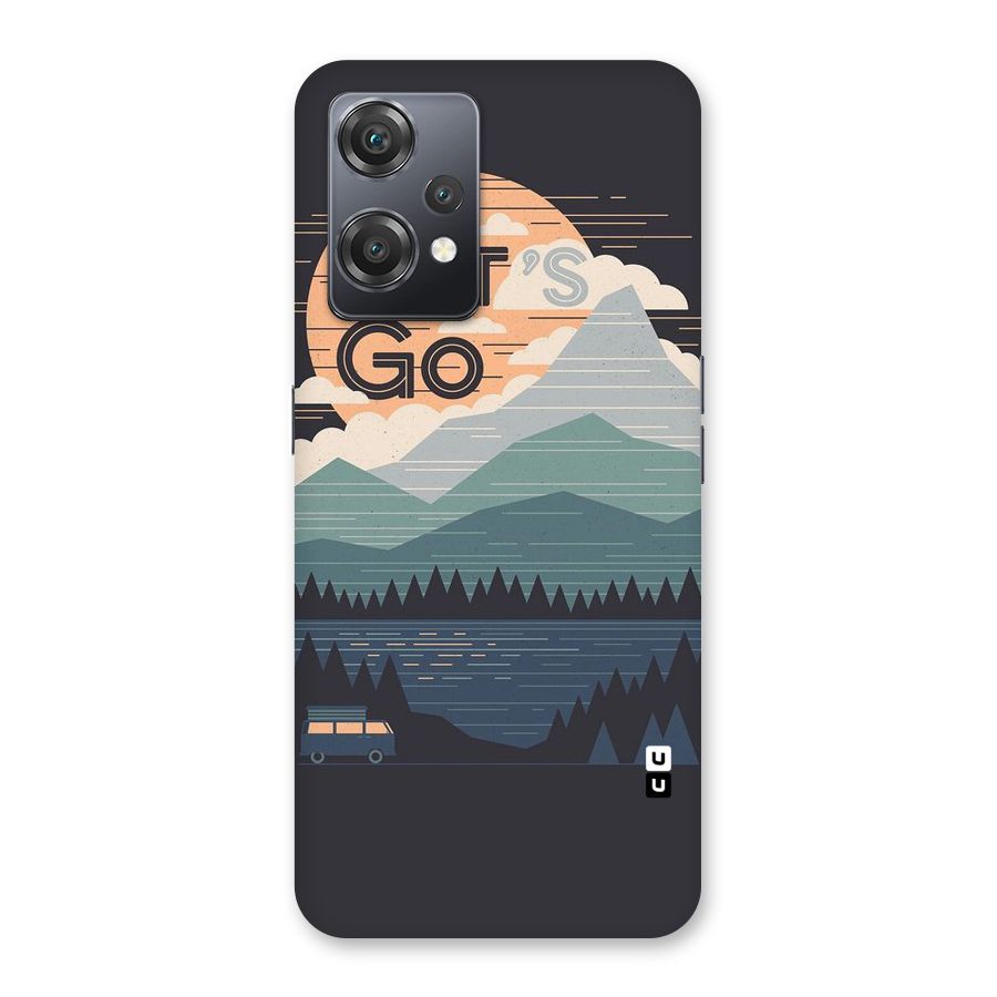 Abstract Travel Back Case for OnePlus Nord CE 2 Lite 5G
