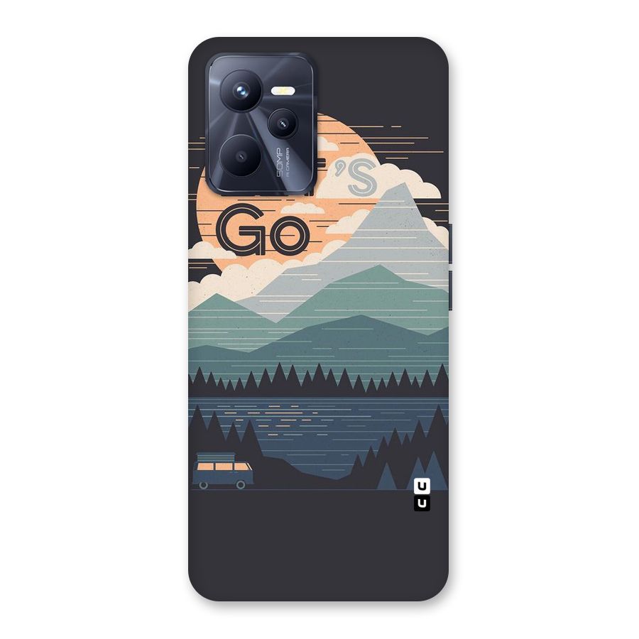 Abstract Travel Back Case for Realme C35