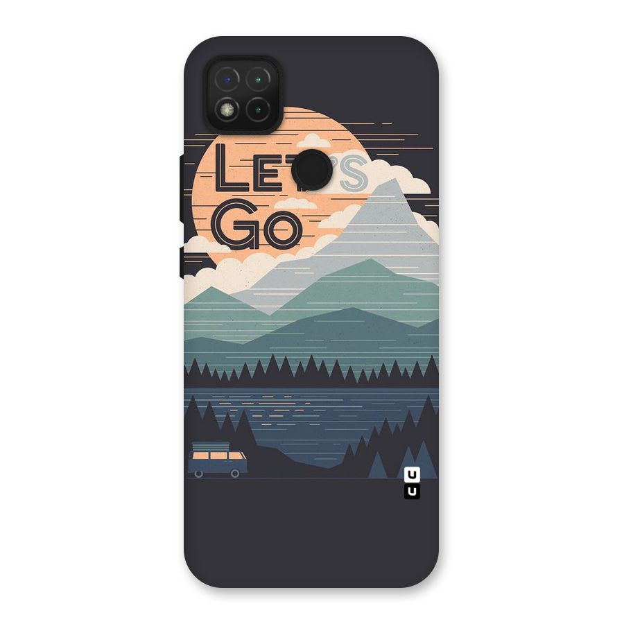 Abstract Travel Back Case for Redmi 9 Activ