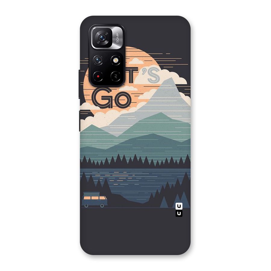 Abstract Travel Back Case for Redmi Note 11T 5G
