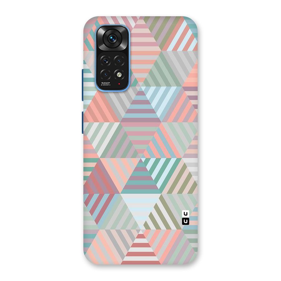 Abstract Triangle Lines Back Case for Redmi Note 11S