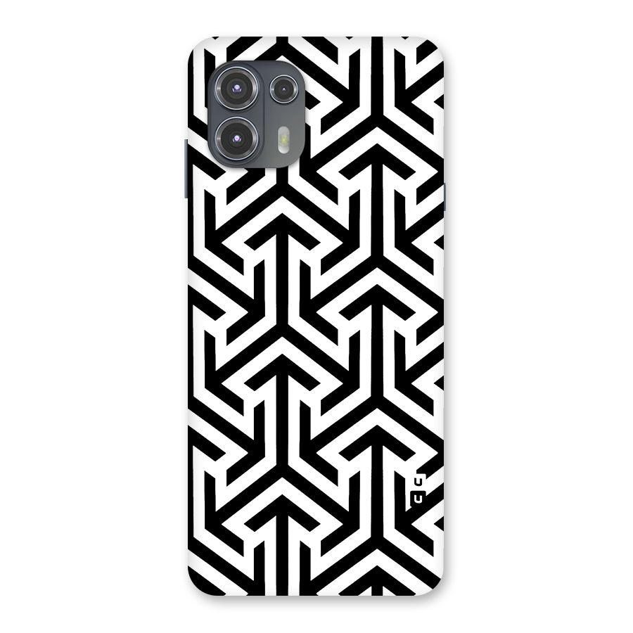 Abstract Triple Arrows Back Case for Motorola Edge 20 Fusion