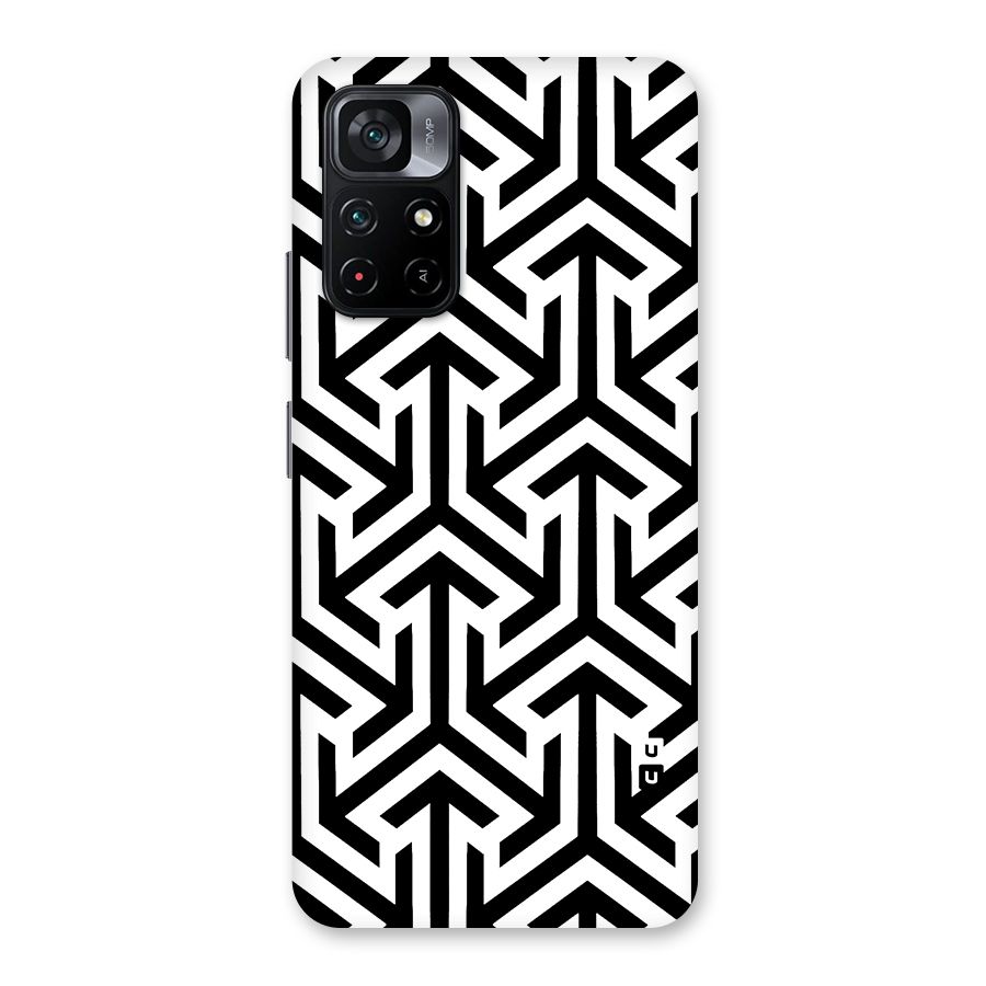 Abstract Triple Arrows Back Case for Poco M4 Pro 5G