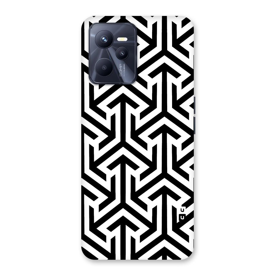 Abstract Triple Arrows Back Case for Realme C35