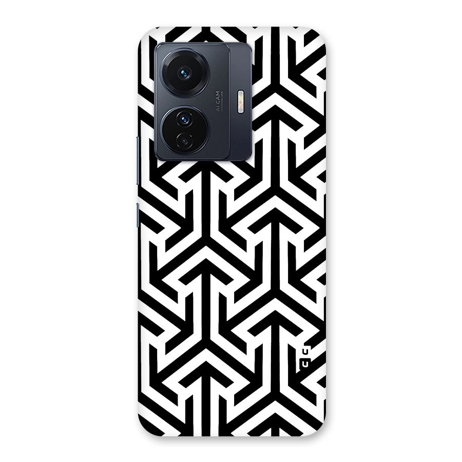 Abstract Triple Arrows Back Case for Vivo T1 Pro