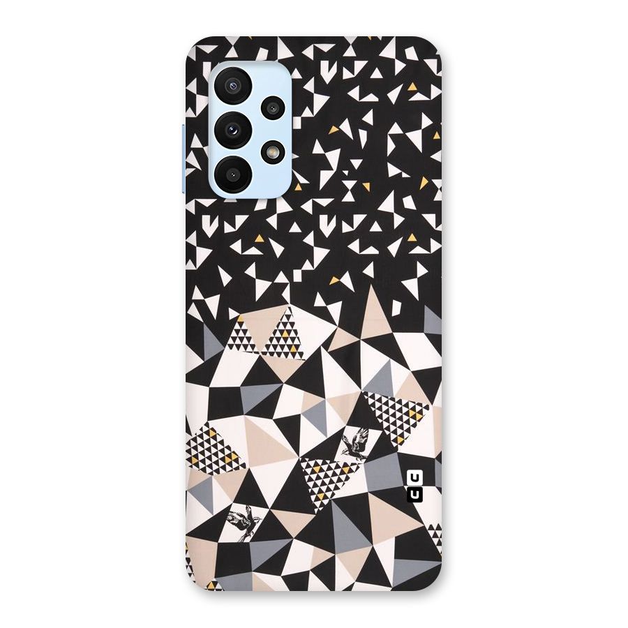 Abstract Varied Triangles Back Case for Galaxy A23