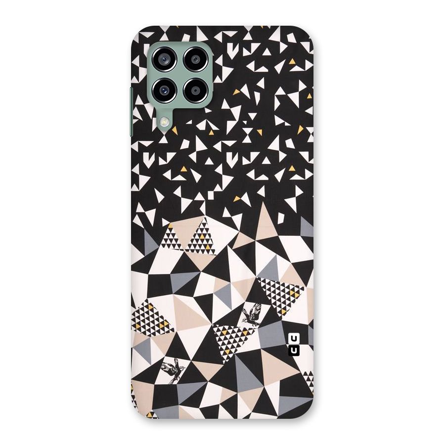 Abstract Varied Triangles Back Case for Galaxy M33