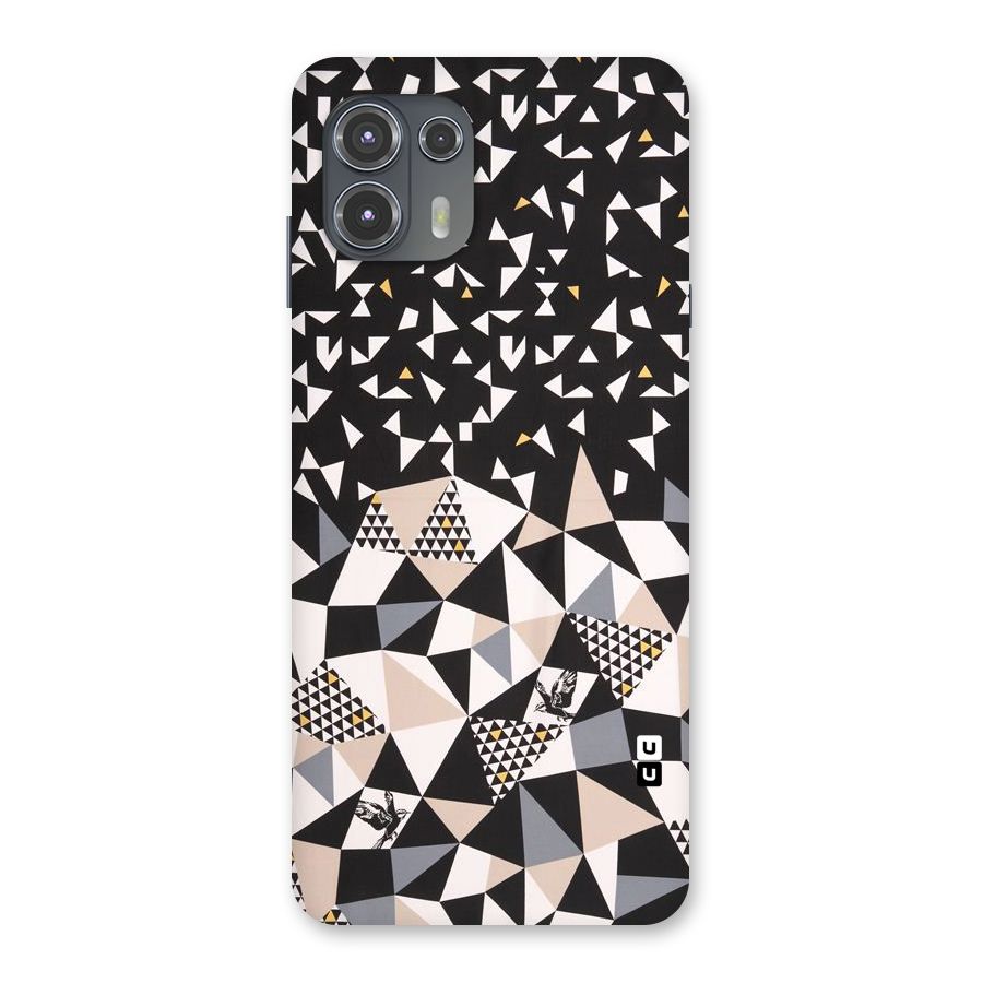 Abstract Varied Triangles Back Case for Motorola Edge 20 Fusion