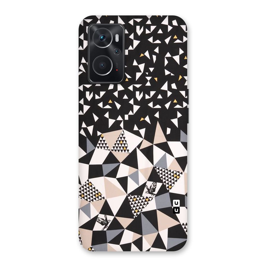 Abstract Varied Triangles Back Case for Oppo K10 4G