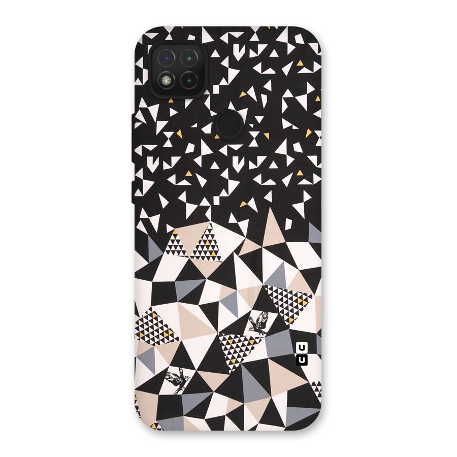 Abstract Varied Triangles Back Case for Redmi 9 Activ