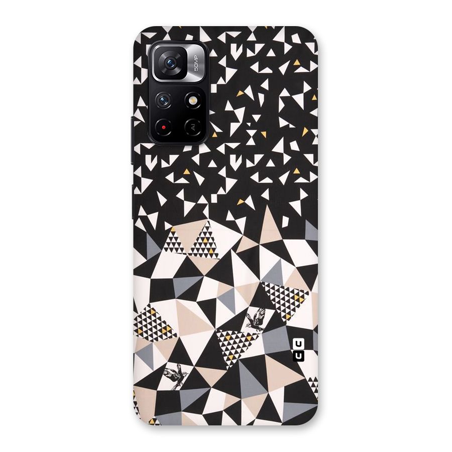 Abstract Varied Triangles Back Case for Redmi Note 11T 5G