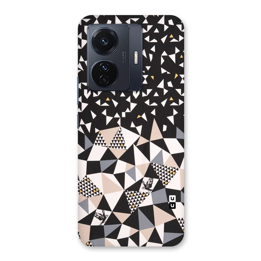 Abstract Varied Triangles Back Case for Vivo T1 Pro