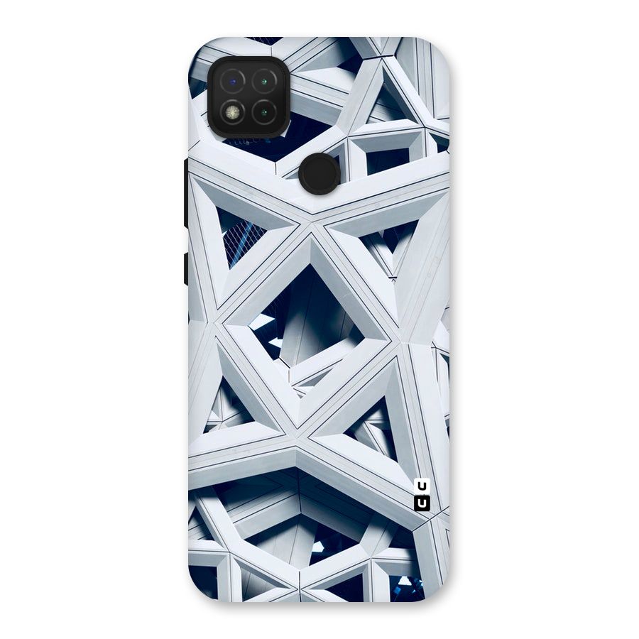 Abstract White Lines Back Case for Redmi 9 Activ