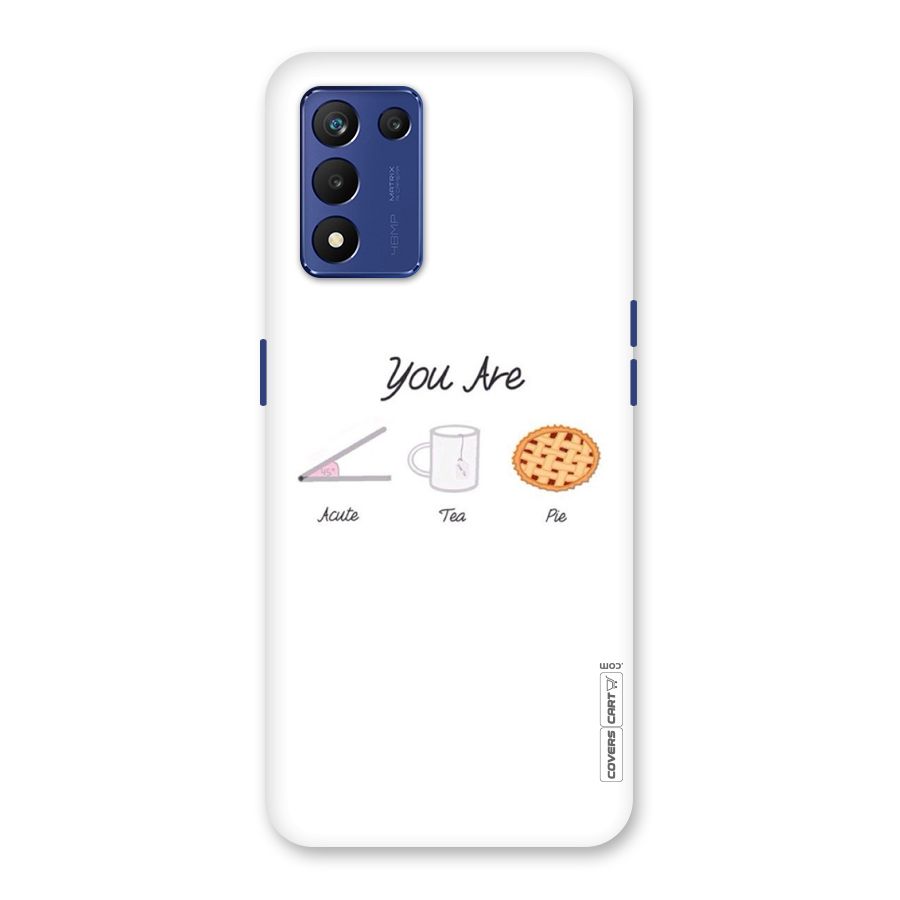 Acute Tea Pie Back Case for Realme 9 5G Speed
