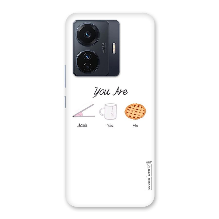 Acute Tea Pie Back Case for Vivo T1 Pro