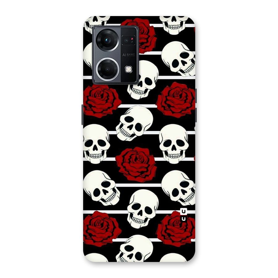 Adorable Skulls Glass Back Case for Oppo F21 Pro 5G