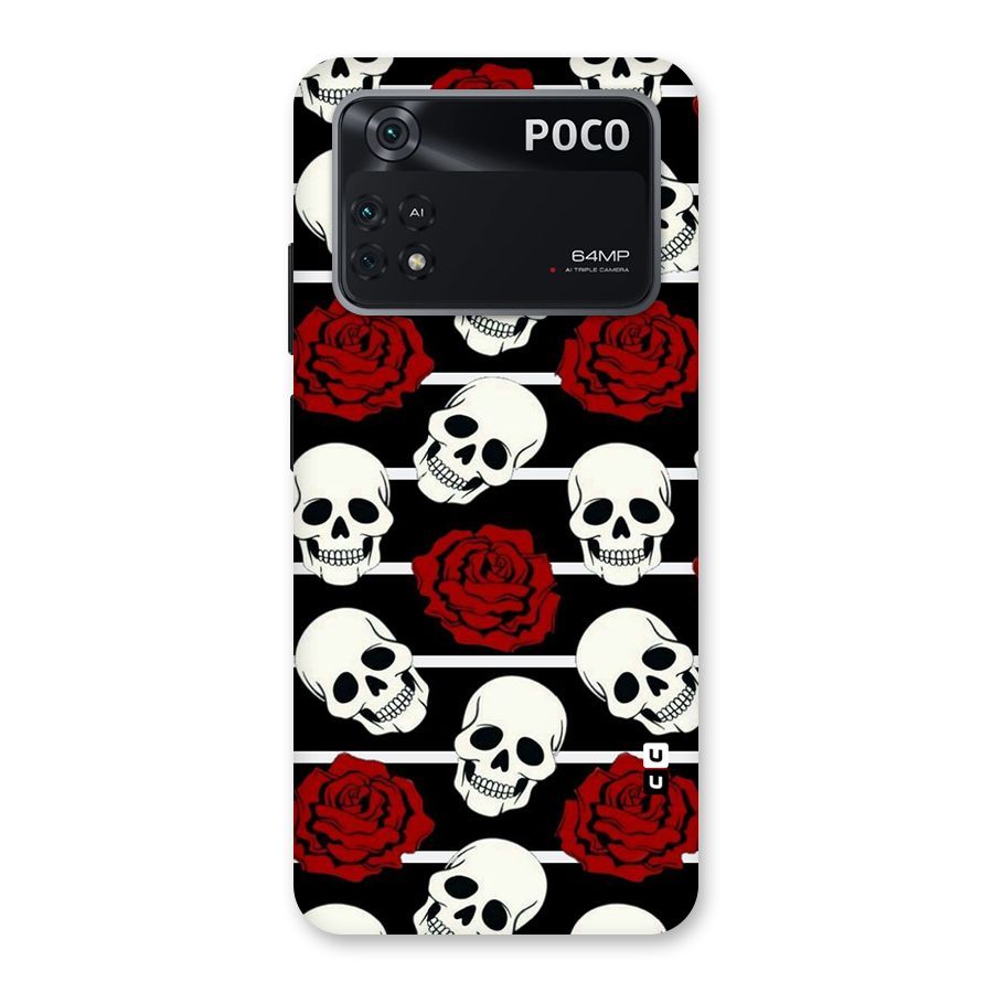 Adorable Skulls Back Case for Poco M4 Pro 4G