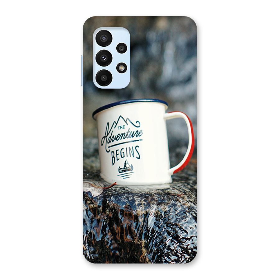 Adventure Begins Back Case for Galaxy A23