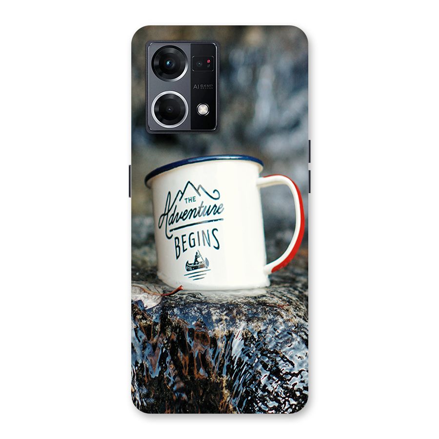 Adventure Begins Glass Back Case for Oppo F21 Pro 5G