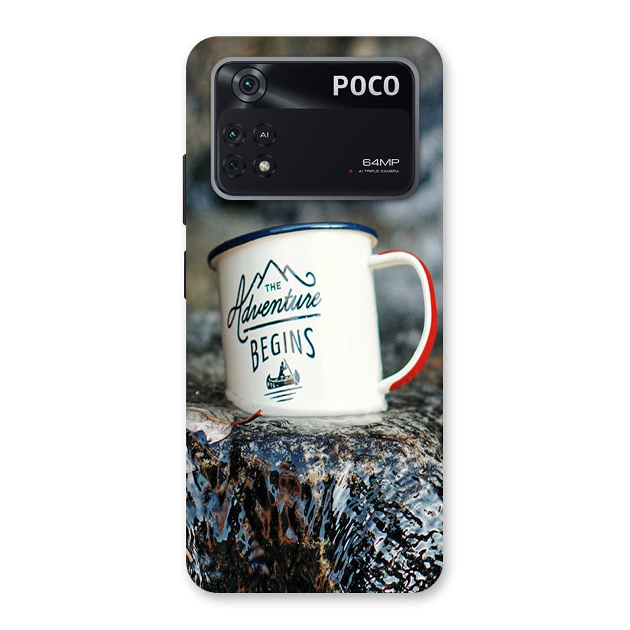 Adventure Begins Back Case for Poco M4 Pro 4G