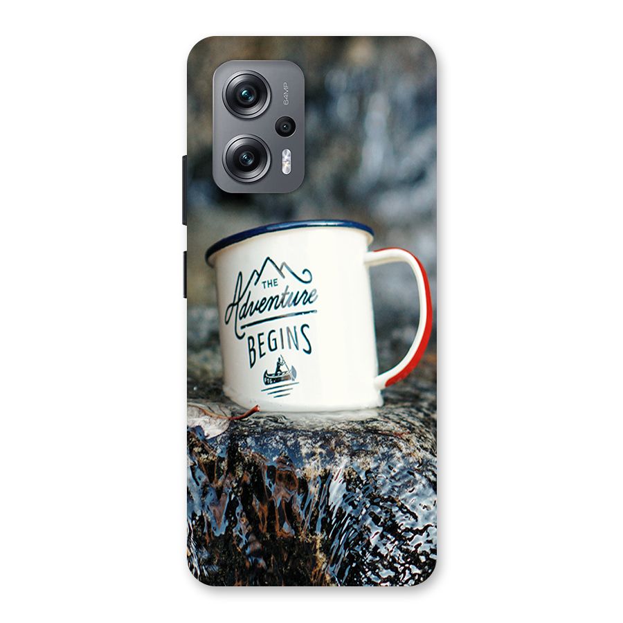 Adventure Begins Back Case for Redmi K50i