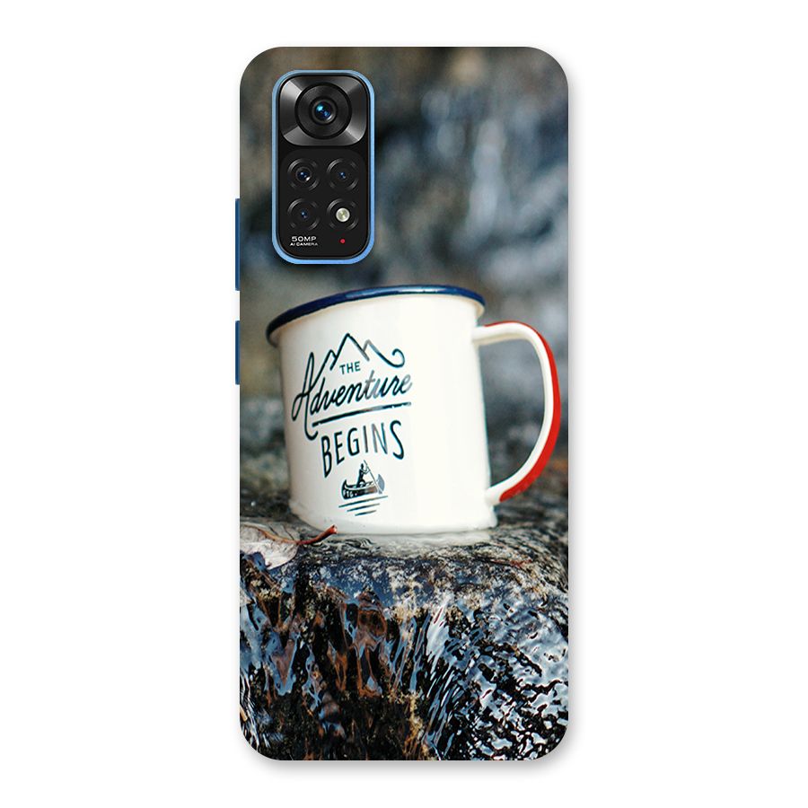 Adventure Begins Back Case for Redmi Note 11S