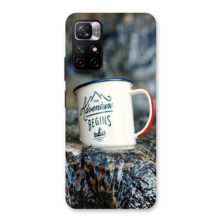 Adventure Begins Back Case for Redmi Note 11T 5G