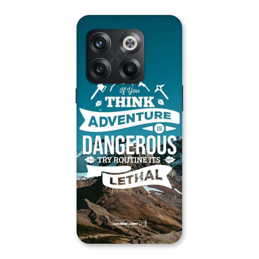 Adventure Dangerous Lethal Back Case for OnePlus 10T