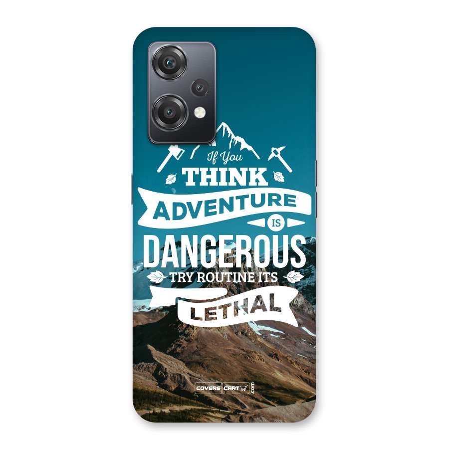 Adventure Dangerous Lethal Back Case for OnePlus Nord CE 2 Lite 5G