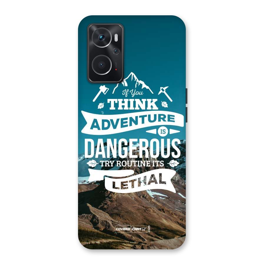 Adventure Dangerous Lethal Back Case for Oppo K10 4G