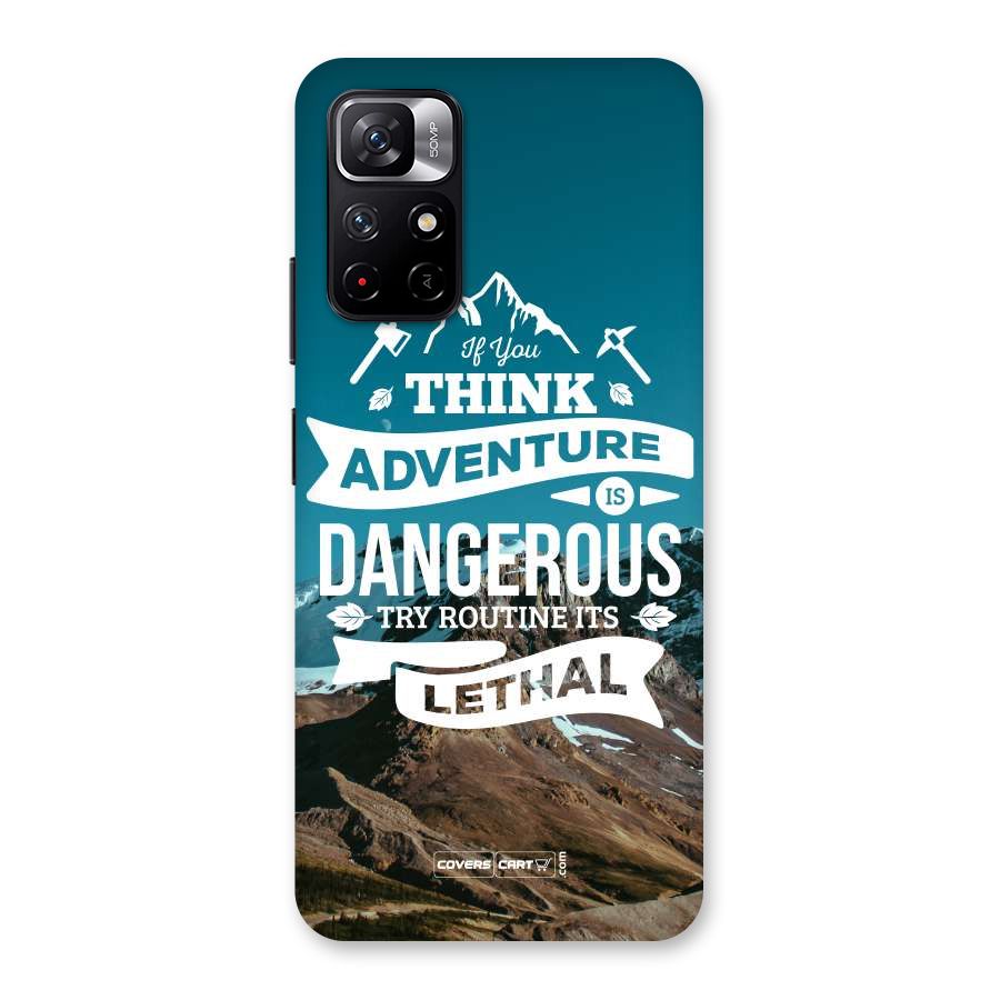 Adventure Dangerous Lethal Back Case for Redmi Note 11T 5G