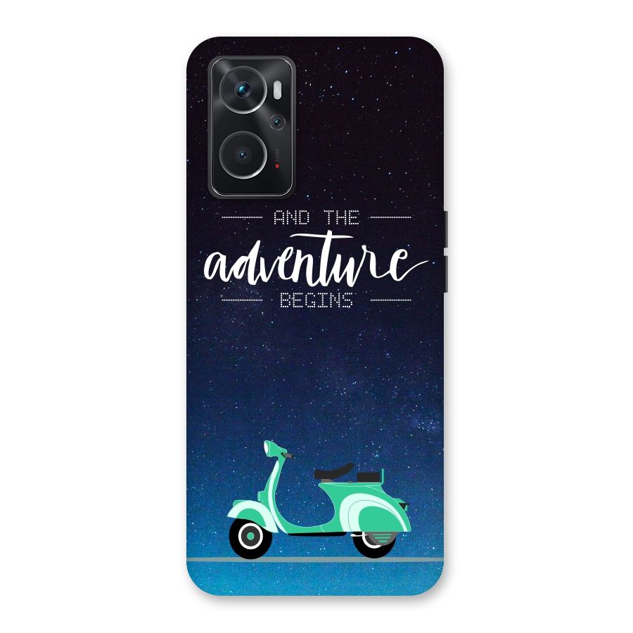Adventure Scooter Back Case for Oppo K10 4G