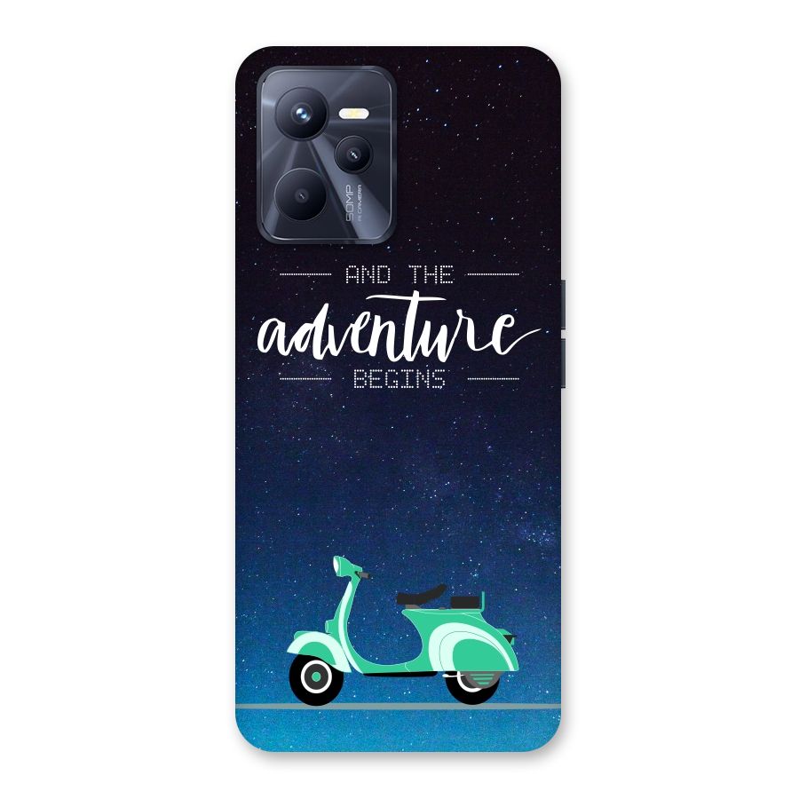 Adventure Scooter Back Case for Realme C35