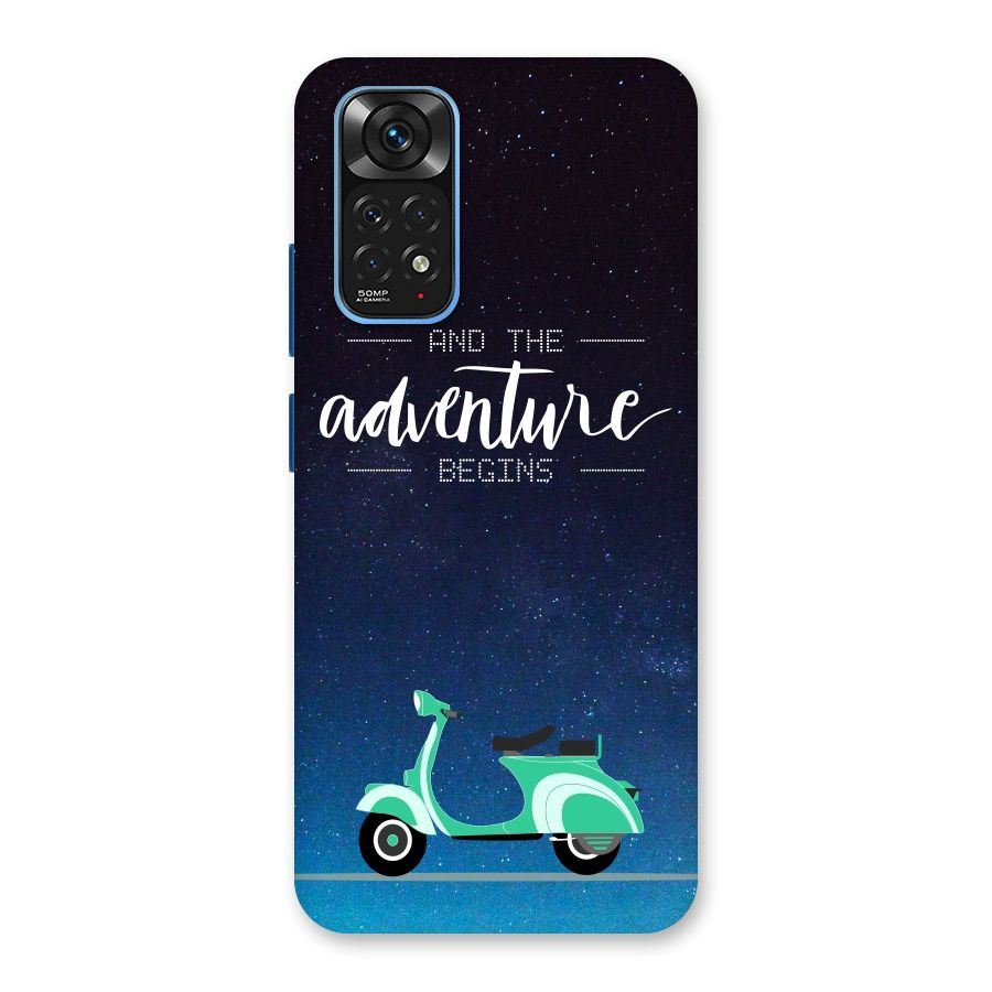 Adventure Scooter Back Case for Redmi Note 11S