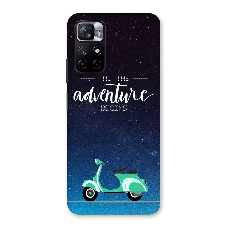 Adventure Scooter Back Case for Redmi Note 11T 5G