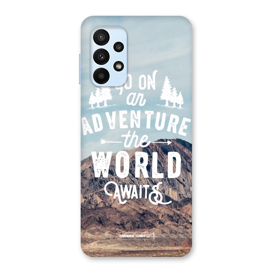 Adventure World Back Case for Galaxy A23