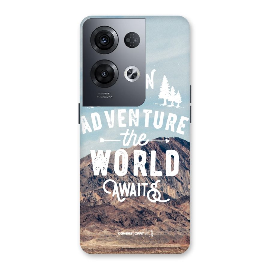 Adventure World Back Case for Oppo Reno8 Pro 5G