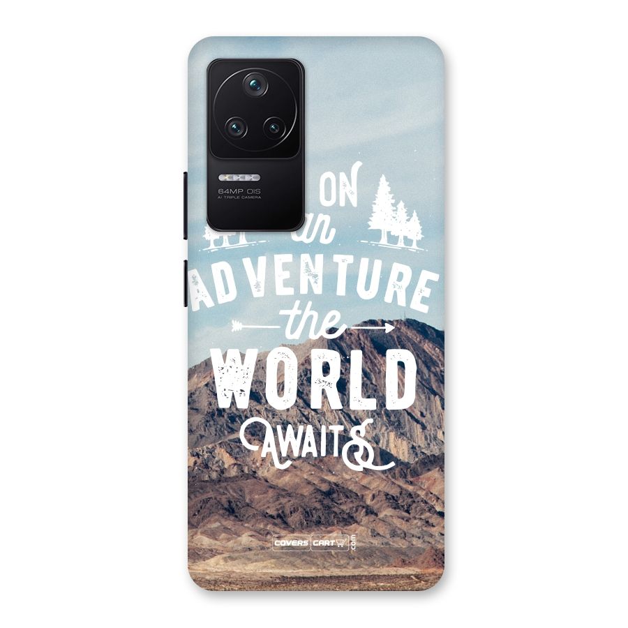 Adventure World Back Case for Poco F4 5G