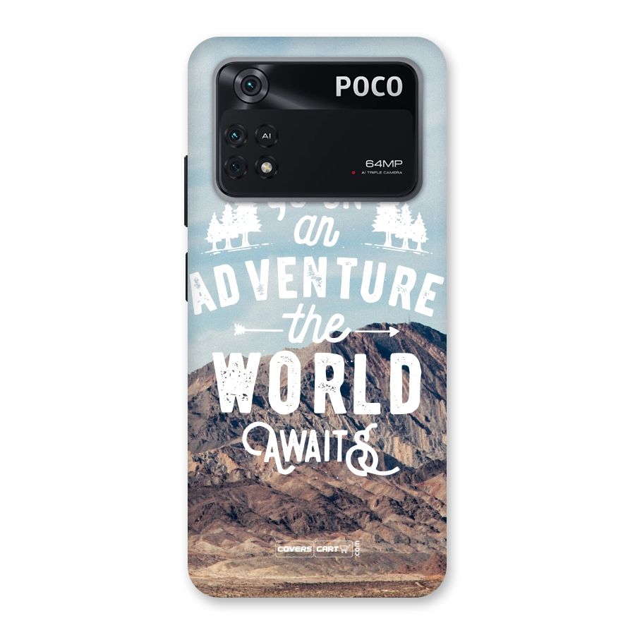 Adventure World Back Case for Poco M4 Pro 4G