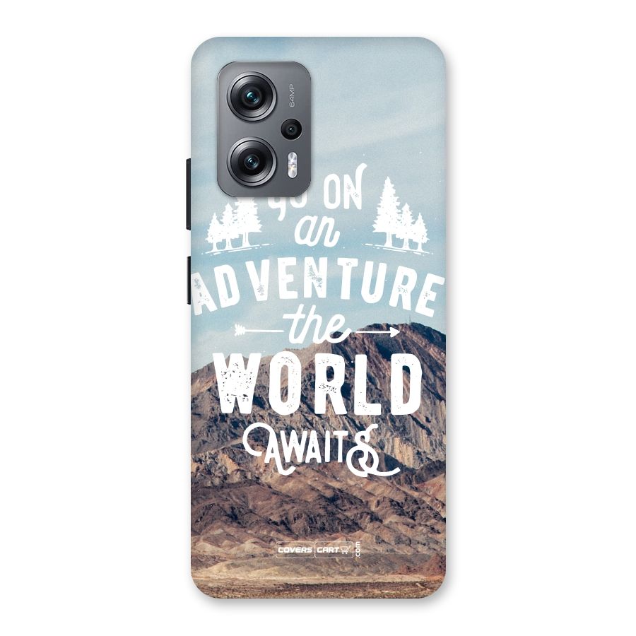 Adventure World Back Case for Redmi K50i
