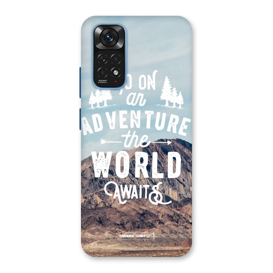 Adventure World Back Case for Redmi Note 11S