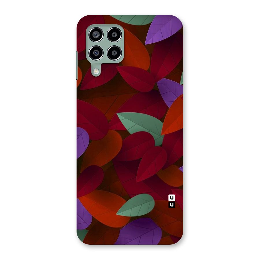 Aesthetic Colorful Leaves Back Case for Galaxy M33