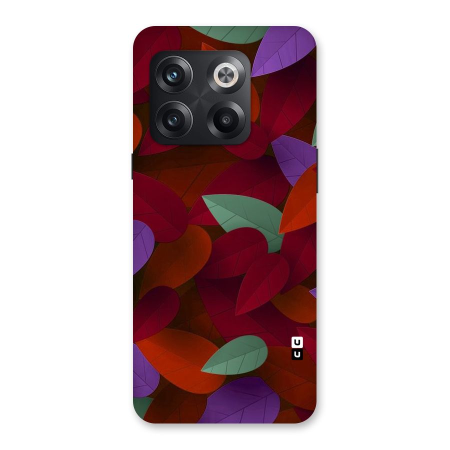 Aesthetic Colorful Leaves Back Case for OnePlus 10T