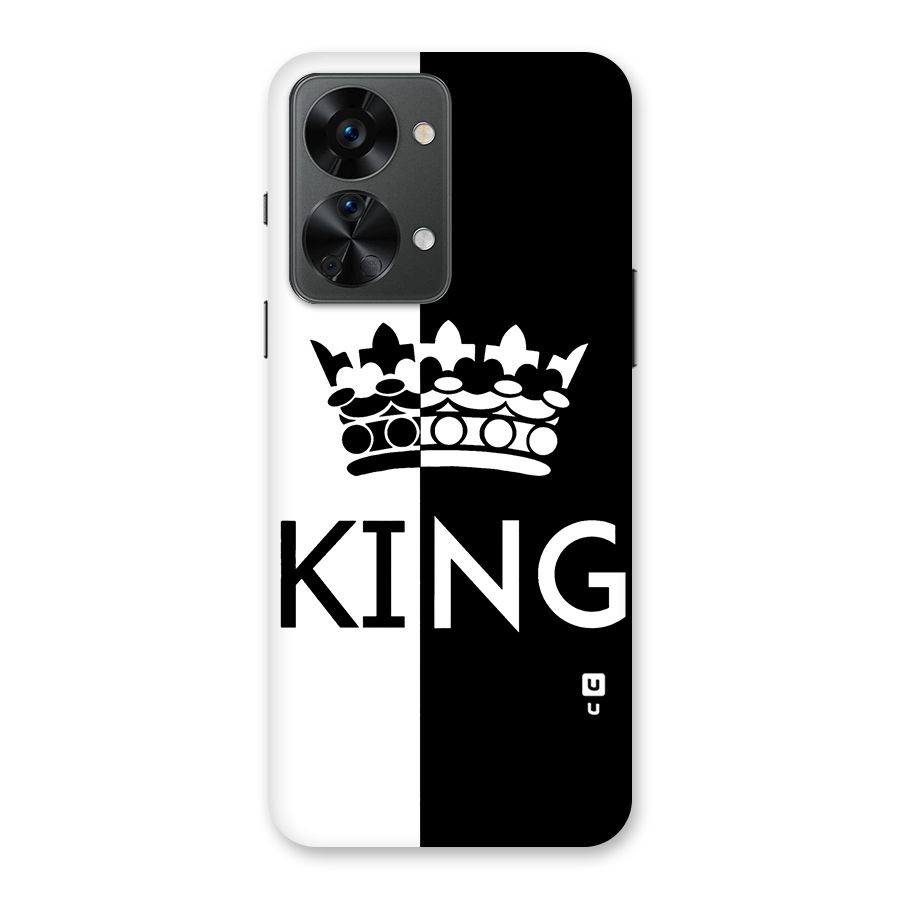 Aesthetic Crown King Back Case for OnePlus Nord 2T